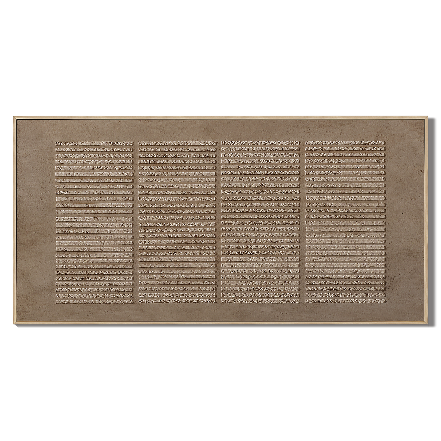 "Echoes of Earth" – Wabi-Sabi Neutral Textured Canvas