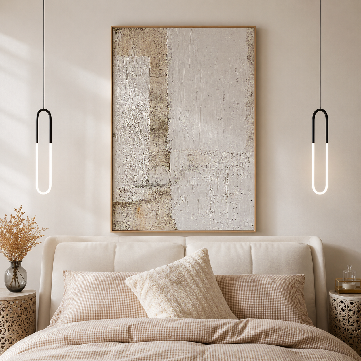 "Weathered Silence" – Wabi Sabi Earth Tone Textured Abstract Painting